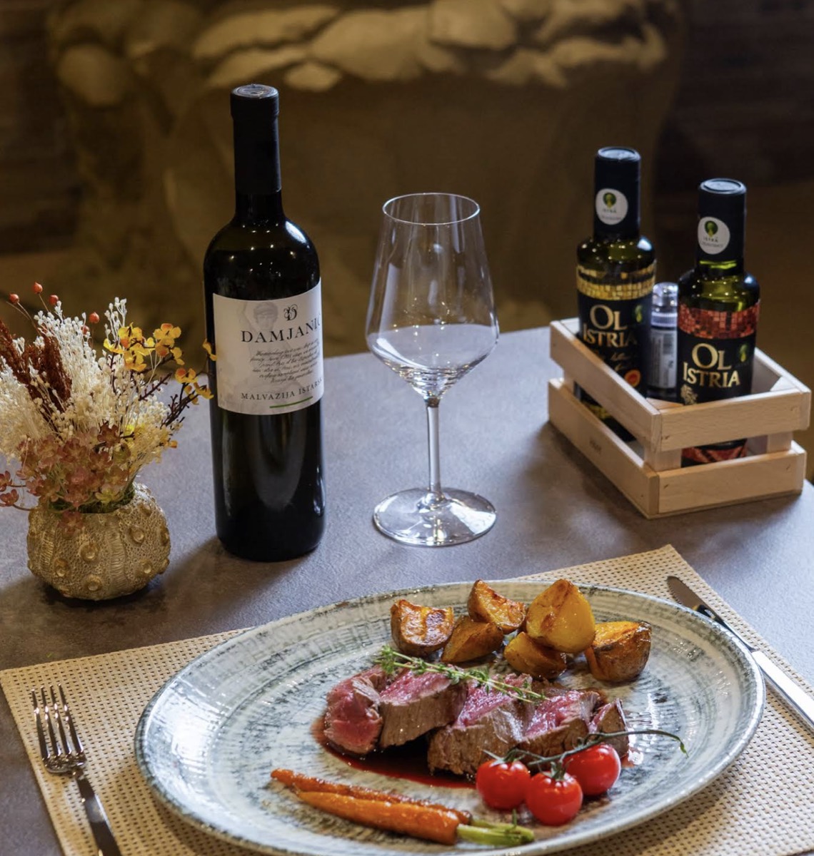 Beef fillet with Istrian wine